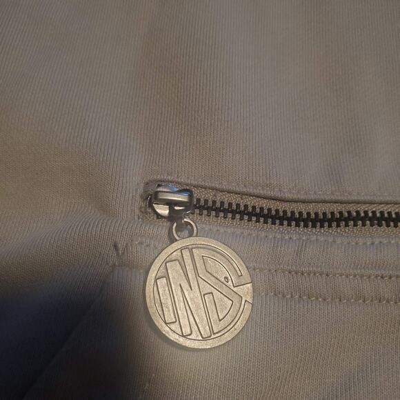 Controlled Insanity Size S Forged in Failure Cropped Hoodie Gray Cotton Blend - Picture 6 of 10